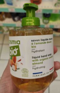 Cosmia Bio Bio savon liquide mains a l’amande douce bio