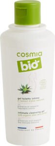 Cosmia Bio COSMIA BIO GEL TOILETTE INTIMEà l’extrait d’aloe vera biosans parfumpréserve et respecte l’équilibre intime