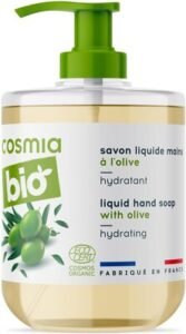 Cosmia Bio Savon liquide mains a l’olive