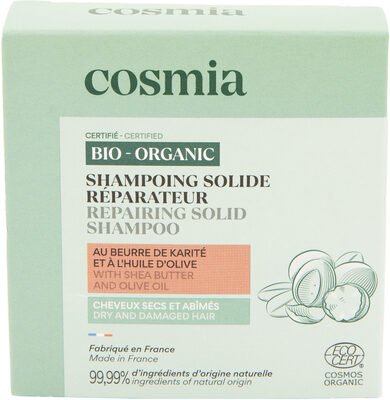 Cosmia Bio Shampoing solide réparateur