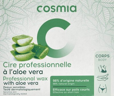 Cosmia Cire professionnelle à l’aloe vera
