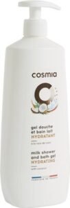 Cosmia Cosmia gel douche et bain lait hydratant a la noix de coco