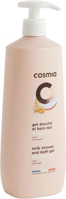 Cosmia Cosmia – gel douche et bain lait – à l’avoine – 750 ml