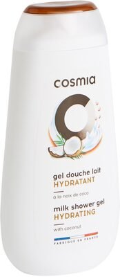 Cosmia Cosmia gel douche lait hydratant a la noix de coco