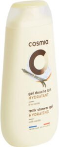 Cosmia Cosmia gel douche lait hydratant a la vanille