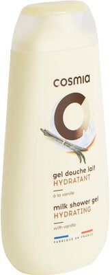 Cosmia Cosmia gel douche lait hydratant a la vanille