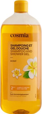 Cosmia Cosmia shampoing et gel douche 2 en 1 monoi 750 ml