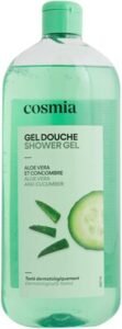 Cosmia Gel douche comcombre et aloe vera