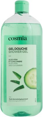Cosmia Gel douche comcombre et aloe vera