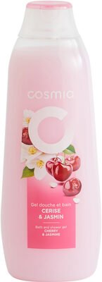 Cosmia Gel douche et bain Cerise et Jasmin