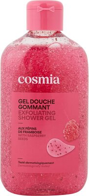 Cosmia Gel douche gommant aux pépins de framboise
