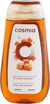 Cosmia Gel douche gourmand au tendre caramel