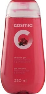 Cosmia GEL DOUCHE MÛRE SAUVAGE et GRENADE