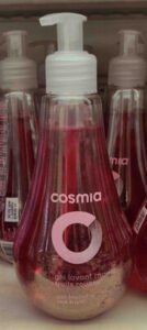 Cosmia gel lavant mains fruits rouges