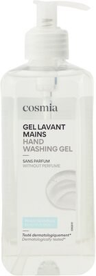 Cosmia Gel lavant mains sans parfum