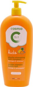 Cosmia, Kids DOUCHE SHAMPOING BAIN MOUSSANT MANGUE et ANANAS