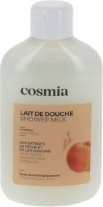 Cosmia Lait de douche aux extraits de pêche et de lait d’avoine
