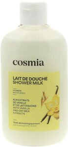 Cosmia Lait de douche aux extraits vanille et de lait d’avoine