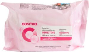 Cosmia Lingettes démaquillantes sensitive