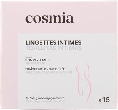 Cosmia Lingettes intimes