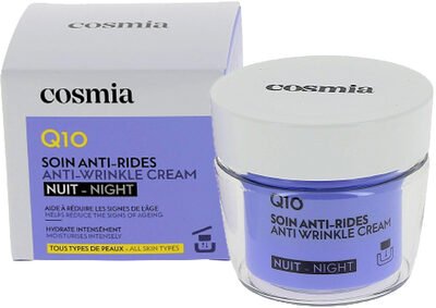 Cosmia Q10 – creme nuit anti-rides