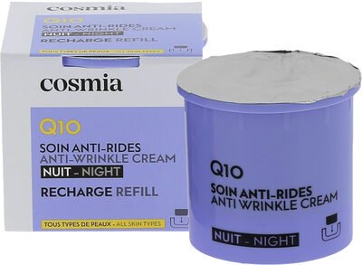 Cosmia Q10 – recharge creme nuit anti-rides
