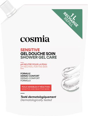 Cosmia Recharge gel douche soin dermoprotect sensitive