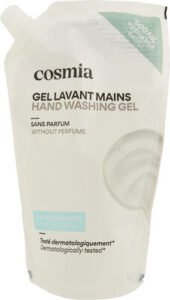 Cosmia Recharge gel lavant mains sans parfum