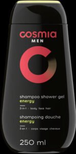 Cosmia Shampoing douche energy 3 in 1