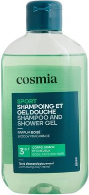 Cosmia Shampoing et gel douche sport