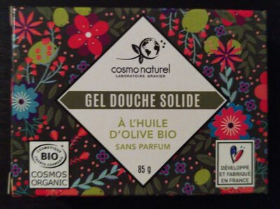 Cosmo naturel Gel douche solide a l’huile d’olive bio