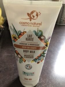 Cosmo naturel Lait karité body milk