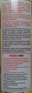 cosmo naturel Shampoing/douche orange marjolaine