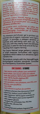 cosmo naturel Shampoing/douche orange marjolaine