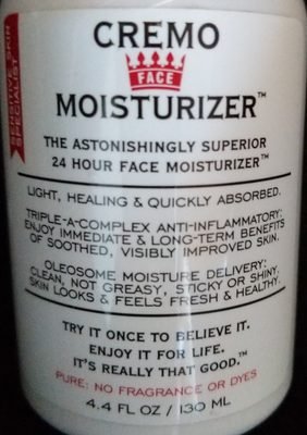 Cremo Face Moisturizer