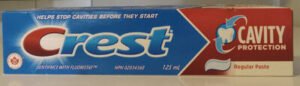 Crest Regular Paste Cavity Protection Dentifrice with Flouristat