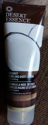 Desert Essence Lotion à la noix de coco