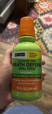 DG health Breath Defense Oral Rinse