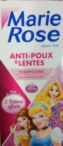 Disney, Marie Rose Shampooing anti poux & lentes