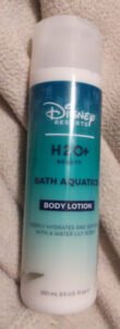 Disney Resorts H2O+ Beauty Bath Aquatics Body Lotion