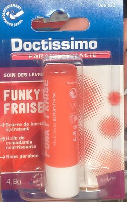Doctissimo, Doctissimo parapharmacie, FDG Group Soin des lèvres Funky fraise