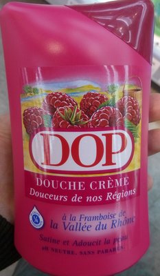 Dop Douche crème douceurs de nos régions à la framboise de la vallée du Rhône