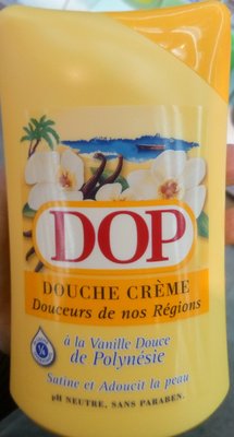 Dop Douche crème douceurs de nos régions à la vanille douce de Polynésie