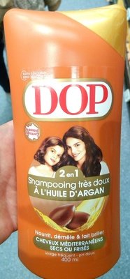 DOP Shampooing très doux 2 en 1 à l’Huile d’Argan