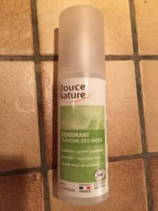 Douce nature Déodorant verveine des Indes