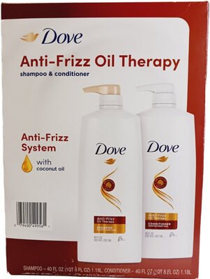 Dove dove anti frizz set