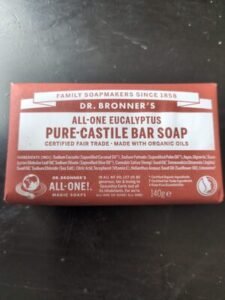 Dr. Bronner Dr. Bronner eucalyptus bar soap