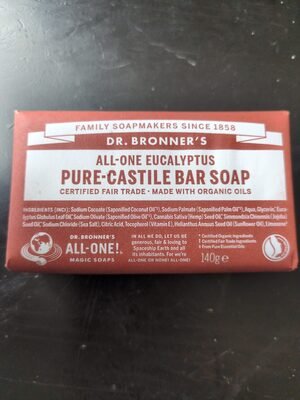 Dr. Bronner Dr. Bronner eucalyptus bar soap