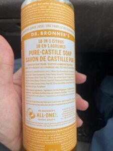 Dr. Bronner’s 18-in-1 Citrus Pure-Castile Soap