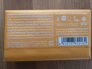 Dr. Bronner’s All-One Zitrus-Orange Reine Naturseife